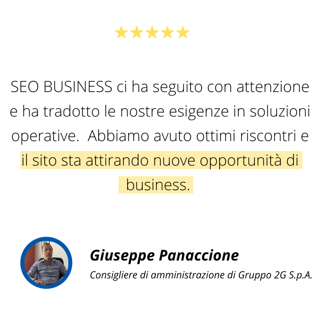 consulenza seo recensione